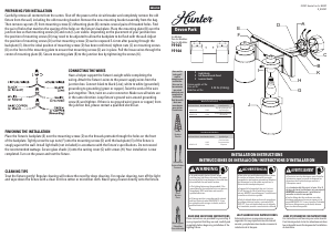 Mode d’emploi Hunter 19145 Devon Park Lampe