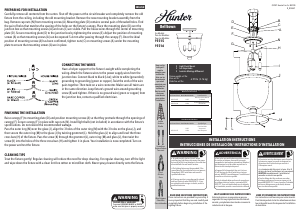 Manual Hunter 19316 Belltown Lamp