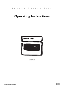 Manual Electrolux EON3637W Range