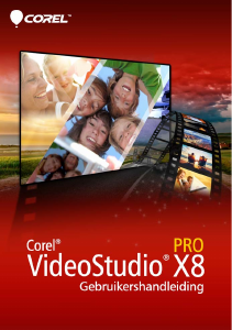 Handleiding Corel VideoStudio Pro X8