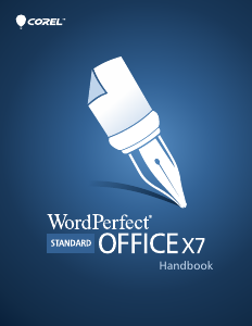 Handleiding Corel WordPerfect Office X7