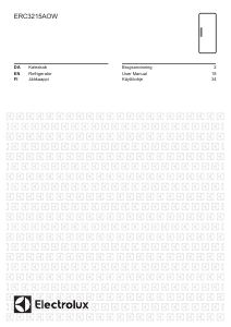 Käyttöohje Electrolux ERC3215AOW Jääkaappi