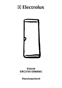 Kasutusjuhend Electrolux ERC3705 Külmik
