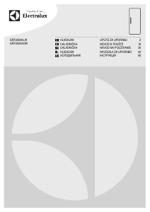 Manuál Electrolux ERF2504ALW Lednice