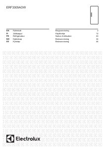 Mode d’emploi Electrolux ERF3305AOW Réfrigérateur