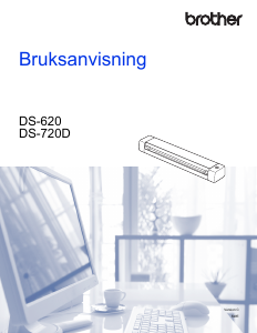 Bruksanvisning Brother DS-620 Skanner