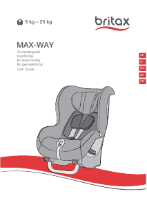 Handleiding Britax-Römer Max-Way Autostoeltje