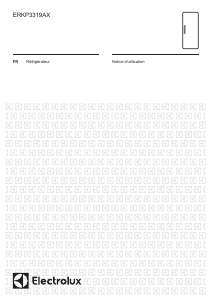 Mode d’emploi Electrolux ERKP3319AX Réfrigérateur