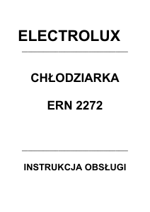 Instrukcja Electrolux ERN2272 Lodówka