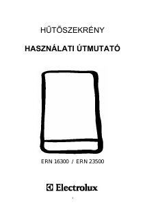 Használati útmutató Electrolux ERN23500 Hűtőszekrény