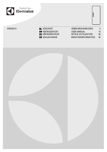 Manual Electrolux ERN23510 Refrigerator