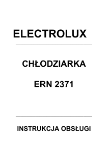 Instrukcja Electrolux ERN2371 Lodówka