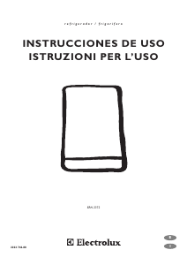 Manual de uso Electrolux ERN2372 Refrigerador