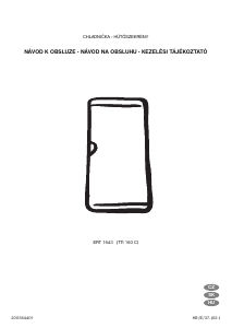 Návod Electrolux ERT1643 Chladnička