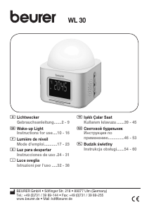 Manuale Beurer WL 30 Wake-up light