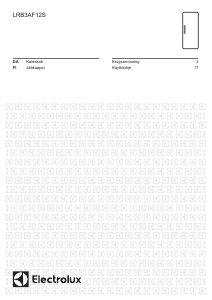 Käyttöohje Electrolux LRB3AF12S Jääkaappi