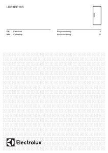 Brugsanvisning Electrolux LRB3DE18S Køleskab