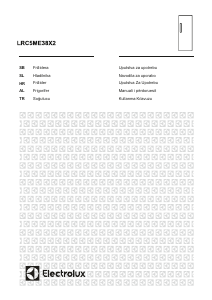 Rokasgrāmata Electrolux LRC5ME38X2 Ledusskapis