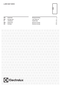 Käyttöohje Electrolux LXB1AE13W0 Jääkaappi