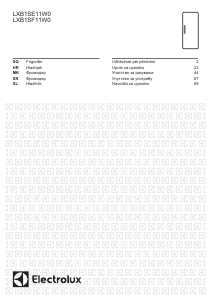 Прирачник Electrolux LXB1SF11W0 Фрижидер