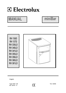 Manual Electrolux RH 356 LD Refrigerator