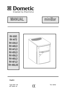 Manual Electrolux RH 436 D Refrigerator