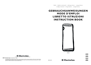 Handleiding Electrolux SK255 Koelkast