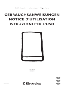 Mode d’emploi Electrolux UK1200LI Réfrigérateur