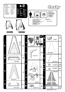 Mode d’emploi Smoby AAP2299A Maison de jeu