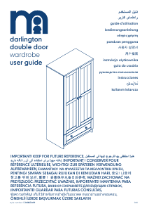 Manual Mothercare Darlington Double Roupeiro