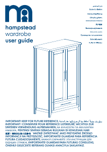 Manual de uso Mothercare Hampstead Armario