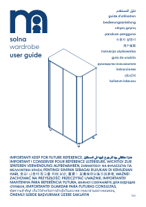 Manual de uso Mothercare Solna Armario