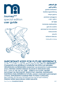 Kullanım kılavuzu Mothercare Journey Edit Special Edition Katlanır bebek arabası