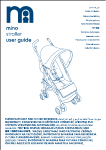 사용 설명서 Mothercare Mino 유모차