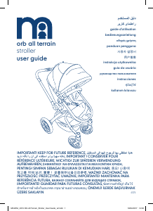 Bedienungsanleitung Mothercare Orb All Terrain Kinderwagen