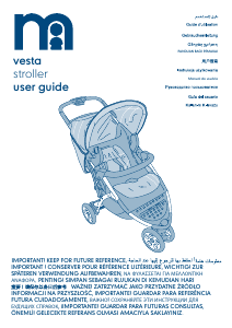 说明书 Mothercare Vesta 婴儿车