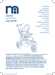 Instrukcja Mothercare Xtreme Wózek