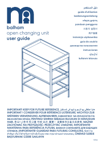 Handleiding Mothercare Balham Commode