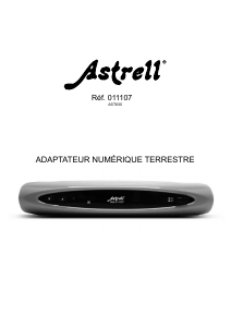 Mode d’emploi Astrell 011107 AST830 Récepteur numérique