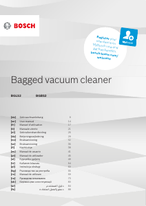 Manual Bosch BGBS2RD1H Vacuum Cleaner