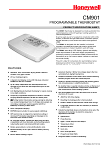 Manual Honeywell CM901 Thermostat