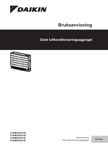 Bruksanvisning Daikin FVXM35A2V1B Luftkonditionering