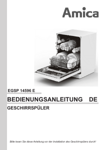 Bedienungsanleitung Amica EGSP 14596 E Geschirrspüler