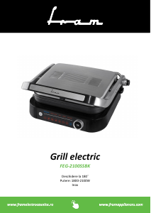 Manual Fram FEG-2100SSBK Contact Grill