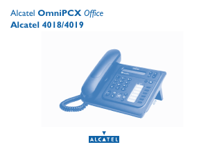 Brugsanvisning Alcatel OmniPCX Office 4018 Telefon