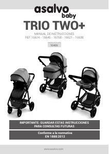 Manual Asalvo 16638 Trio Two+ Stroller