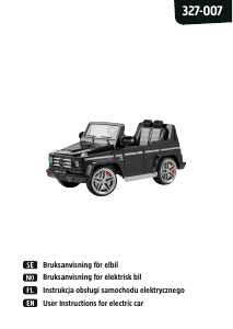 Handleiding Jula 327-007 Kinderauto