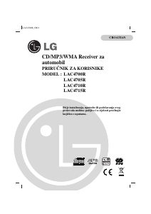 Priručnik LG LAC4715R Radioprijamnik za automobil