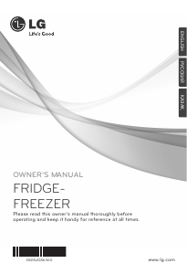 Manual LG GR-N309LLB Fridge-Freezer