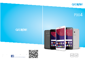 Manual de uso Alcatel 4034X Pixi 4 Teléfono móvil